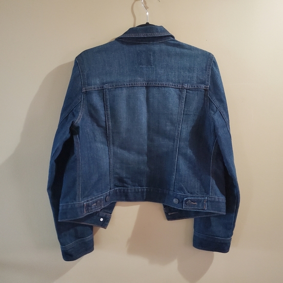 Dark wash Old Navy jean jacket - Picture 2 of 8